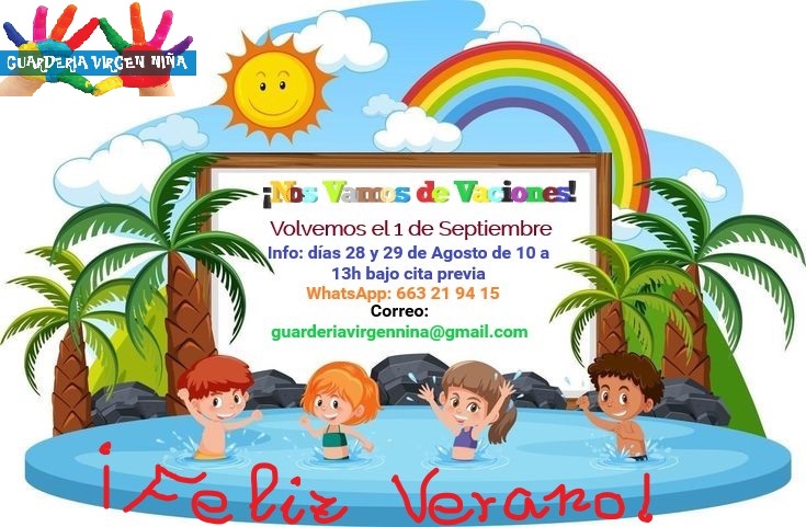 Nos vamos de vacaciones!!!